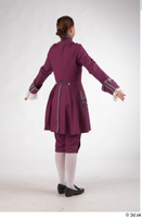  Photos Woman in Medieval civilian dress 4 18th Century Historical Clothing a poses whole body 0004.jpg